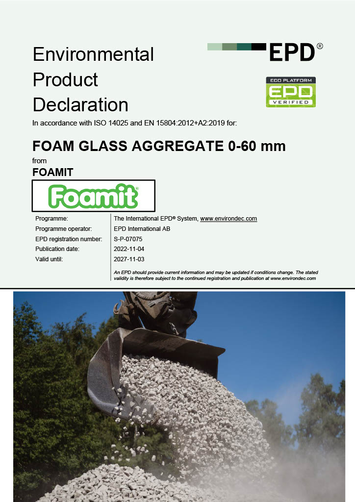 Foamit Group EPD