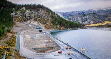 Hugaviktunnelen i Kvamskleiva